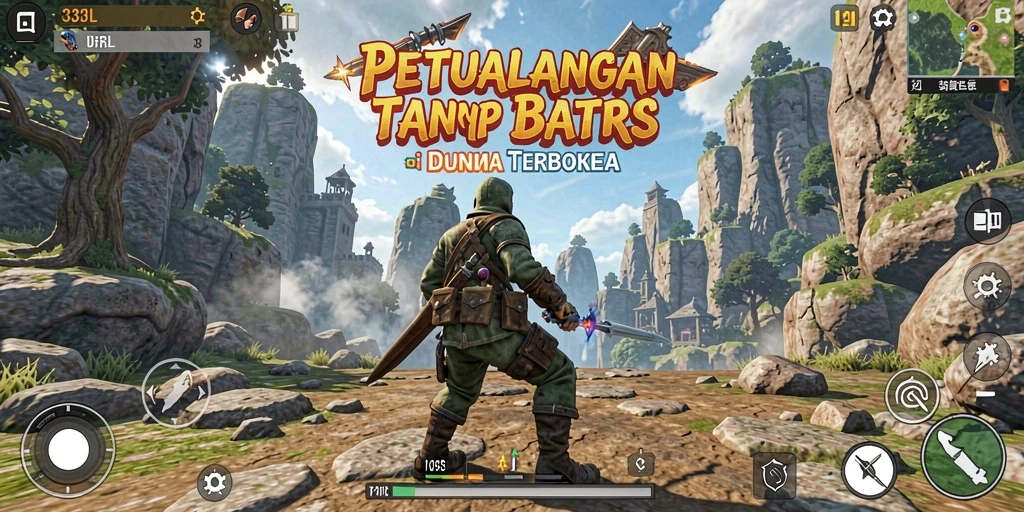 Tangkapan layar menampilkan gameplay mendalam dan eksplorasi dalam 33L.