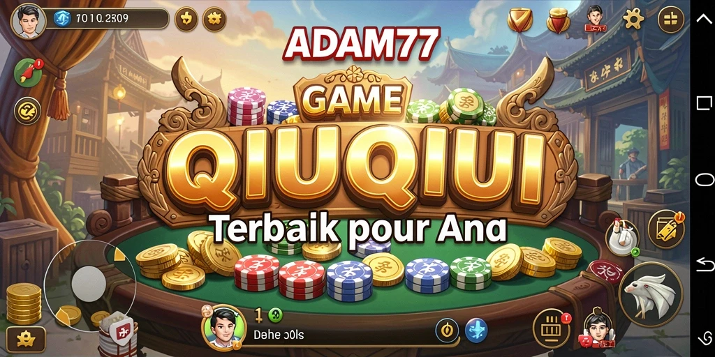 Screenshot gameplay <strong>ADAM77</strong> yang menampilkan strategi QiuQiu yang seru.