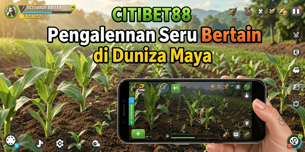 Screenshot CITIBET88 menampilkan aktivitas bertani yang seru dan menarik.