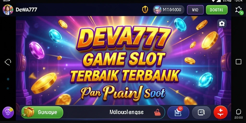 Tampilan menarik dari gameplay DEWA777 yang memukau.