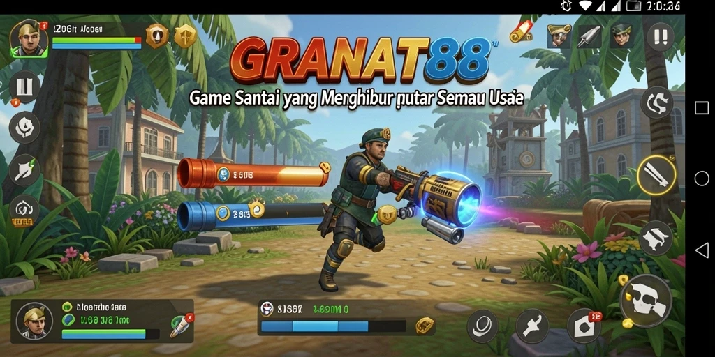 Tampilan gameplay menarik dari GRANAT88 yang sangat menghibur.