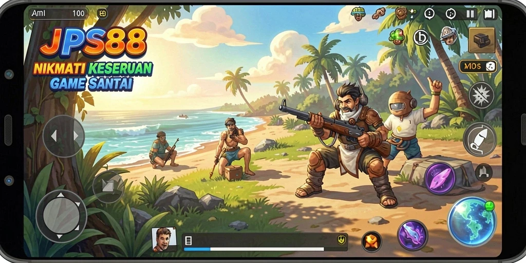 Tangkapan layar gameplay JPS88 menunjukkan keseruan saat bermain.