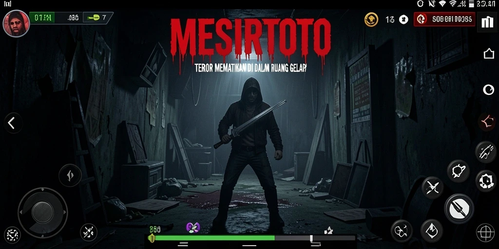 Gameplay seram di dalam dunia MESIRTOTO yang mencekam.
