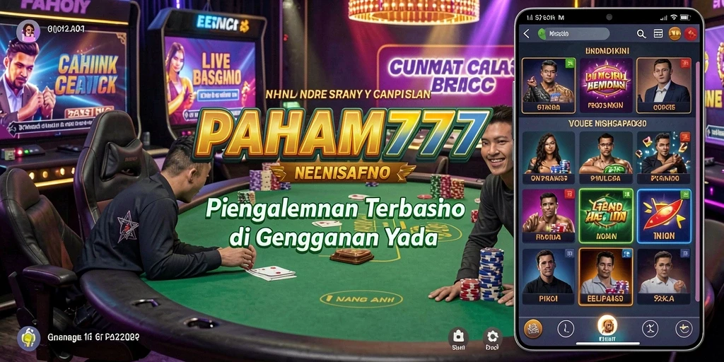 Tampilan gameplay Live Casino yang realistis dan menarik.