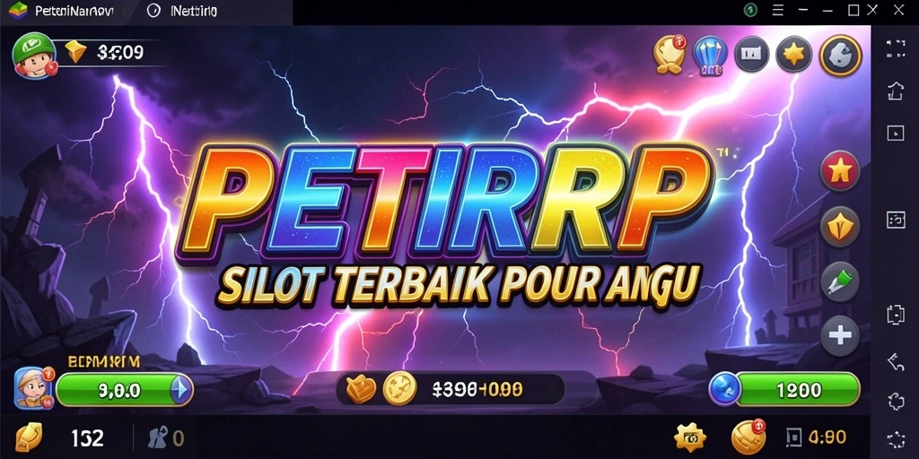 Screenshot gameplay PETIRRP yang menampilkan keseruan bermain slot.